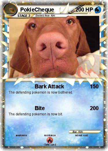 Pokemon PokieCheque