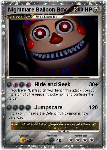 Pokemon Nightmare Balloon Boy