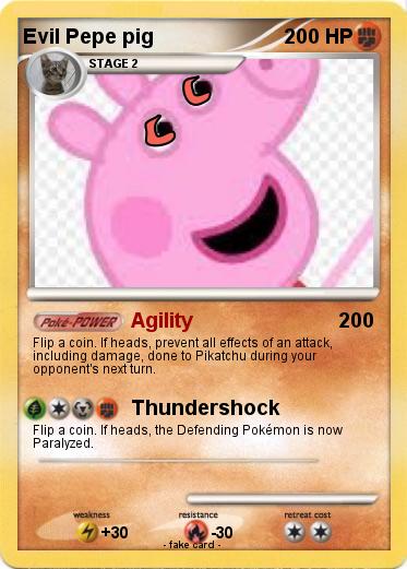 Pokemon Evil Pepe pig