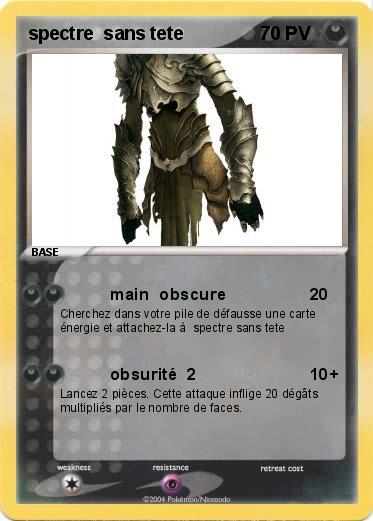Pokemon spectre  sans tete