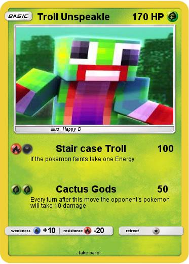 Pokemon Troll Unspeakle