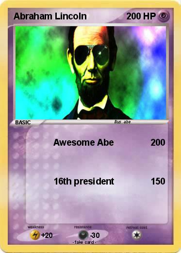 Pokemon Abraham Lincoln