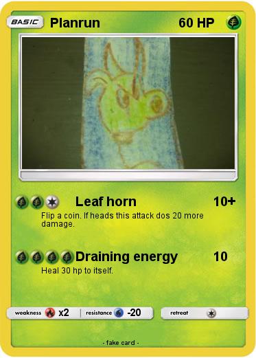 Pokemon Planrun