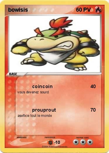 Pokemon bowisis