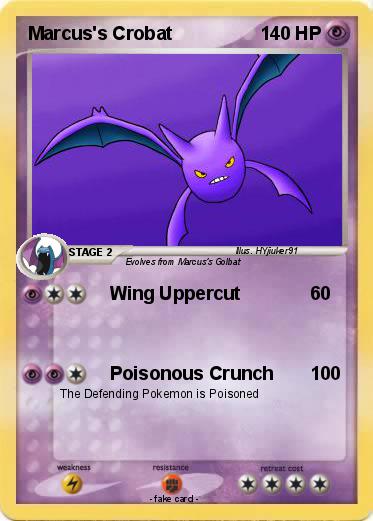 Pokemon Marcus's Crobat