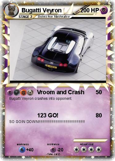 Pokemon Bugatti Veyron