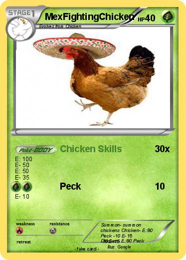 Pokemon MexFightingChicken