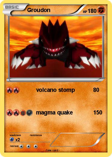 Pokemon Groudon