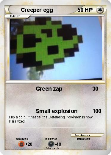 Pokemon Creeper egg