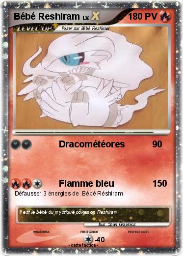 Pokemon Bébé Reshiram