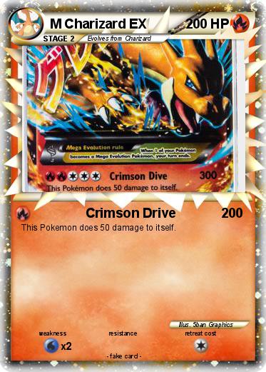 Pokemon M Charizard EX