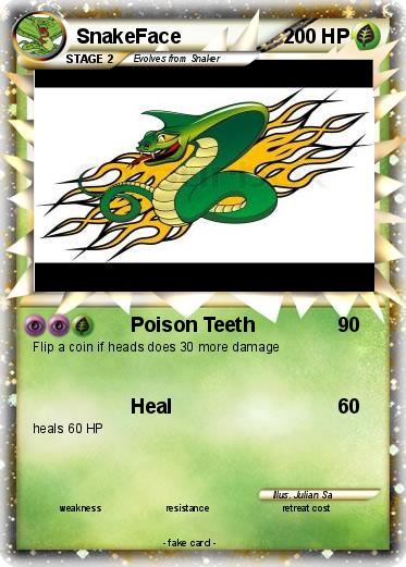 Pokemon SnakeFace