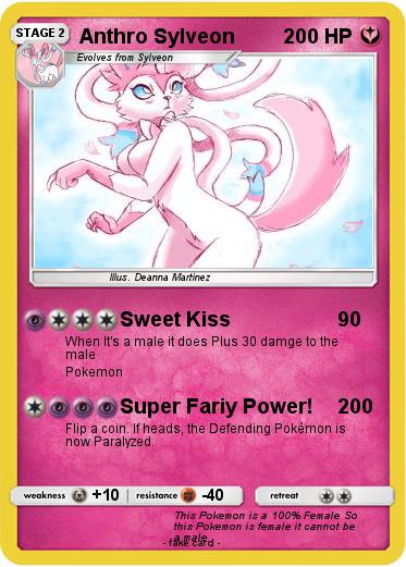 Pokemon Anthro Sylveon