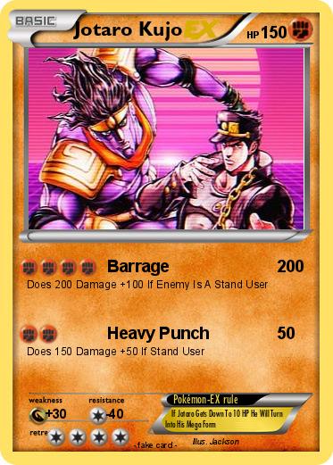 Pokemon Jotaro Kujo