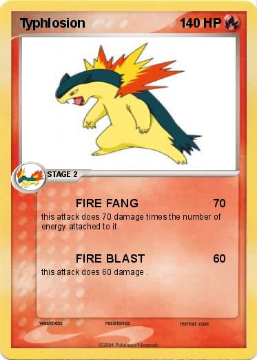Pokemon Typhlosion