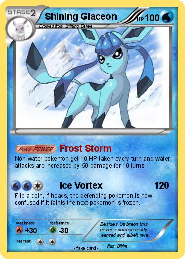 Pokemon Shining Glaceon