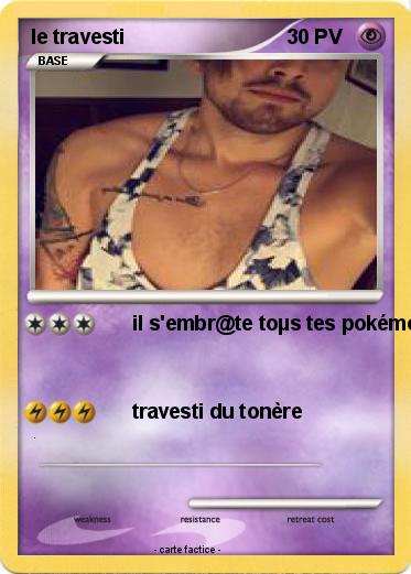 Pokemon le travesti