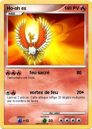 Pokemon Ho-oh ex