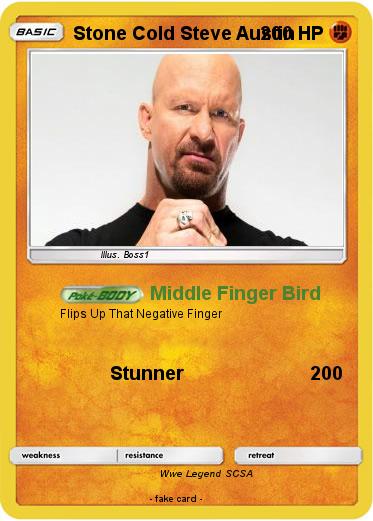 Pokemon Stone Cold Steve Austin
