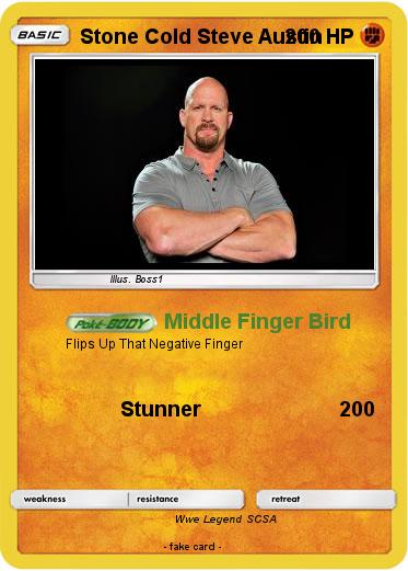 Pokemon Stone Cold Steve Austin