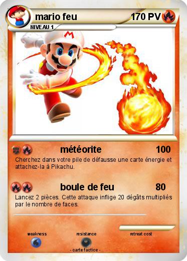 Pokemon mario feu