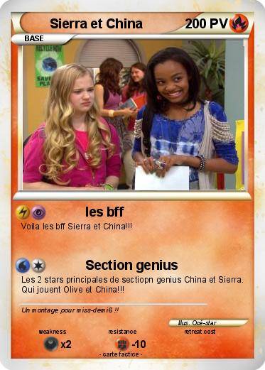 Pokemon Sierra et China