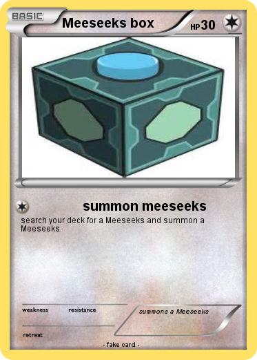 Pokemon Meeseeks box