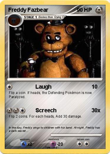 Pokemon Freddy Fazbear