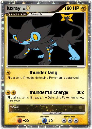 Pokemon luxray