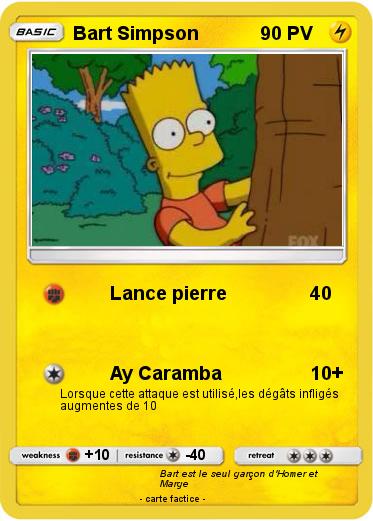 Pokemon Bart Simpson