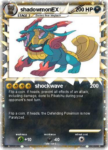 Pokemon shadowmonEX