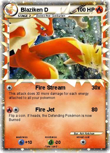 Pokemon Blaziken D