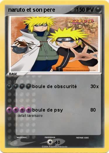 Pokemon naruto et son pere