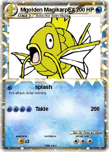 Pokemon Mgolden MagikarpEX