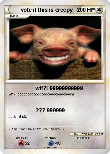 Pokemon vote if this is creepy