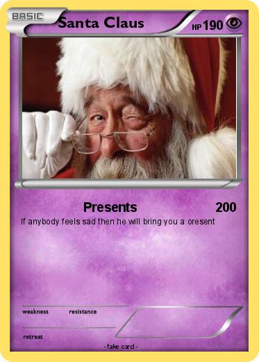 Pokemon Santa Claus