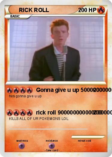 Pokemon RICK ROLL