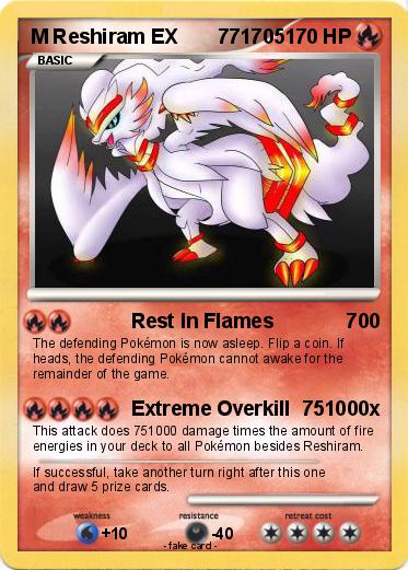 Pokemon M Reshiram EX       771705