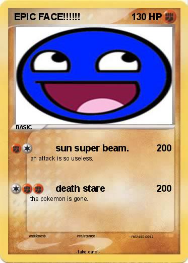 Pokemon EPIC FACE!!!!!!