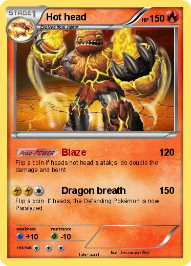 Pokemon Hot head
