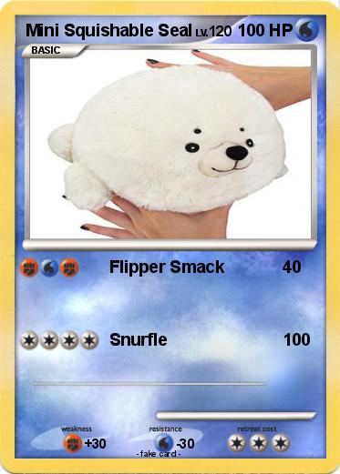 Pokemon Mini Squishable Seal