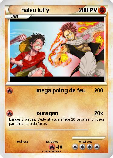 Pokemon natsu luffy