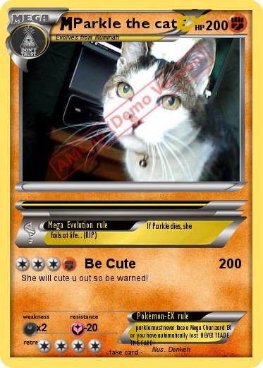 Pokemon Parkle the cat