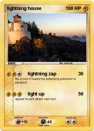 Pokemon lightning house