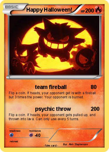 Pokemon Happy Halloween!