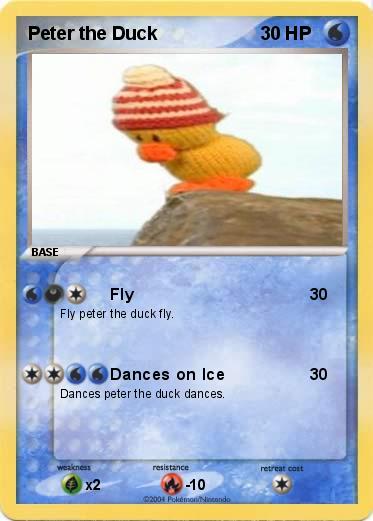 Pokemon Peter the Duck