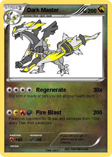 Pokemon Dark Master