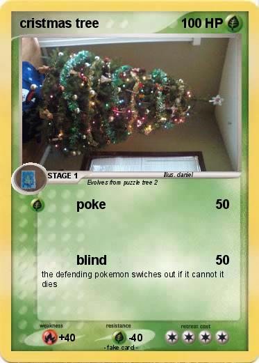 Pokemon cristmas tree