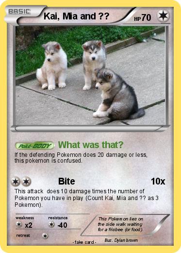 Pokemon Kai, Mia and ??