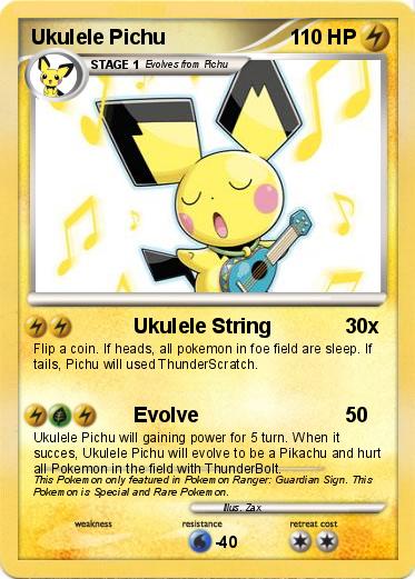 Pokemon Ukulele Pichu